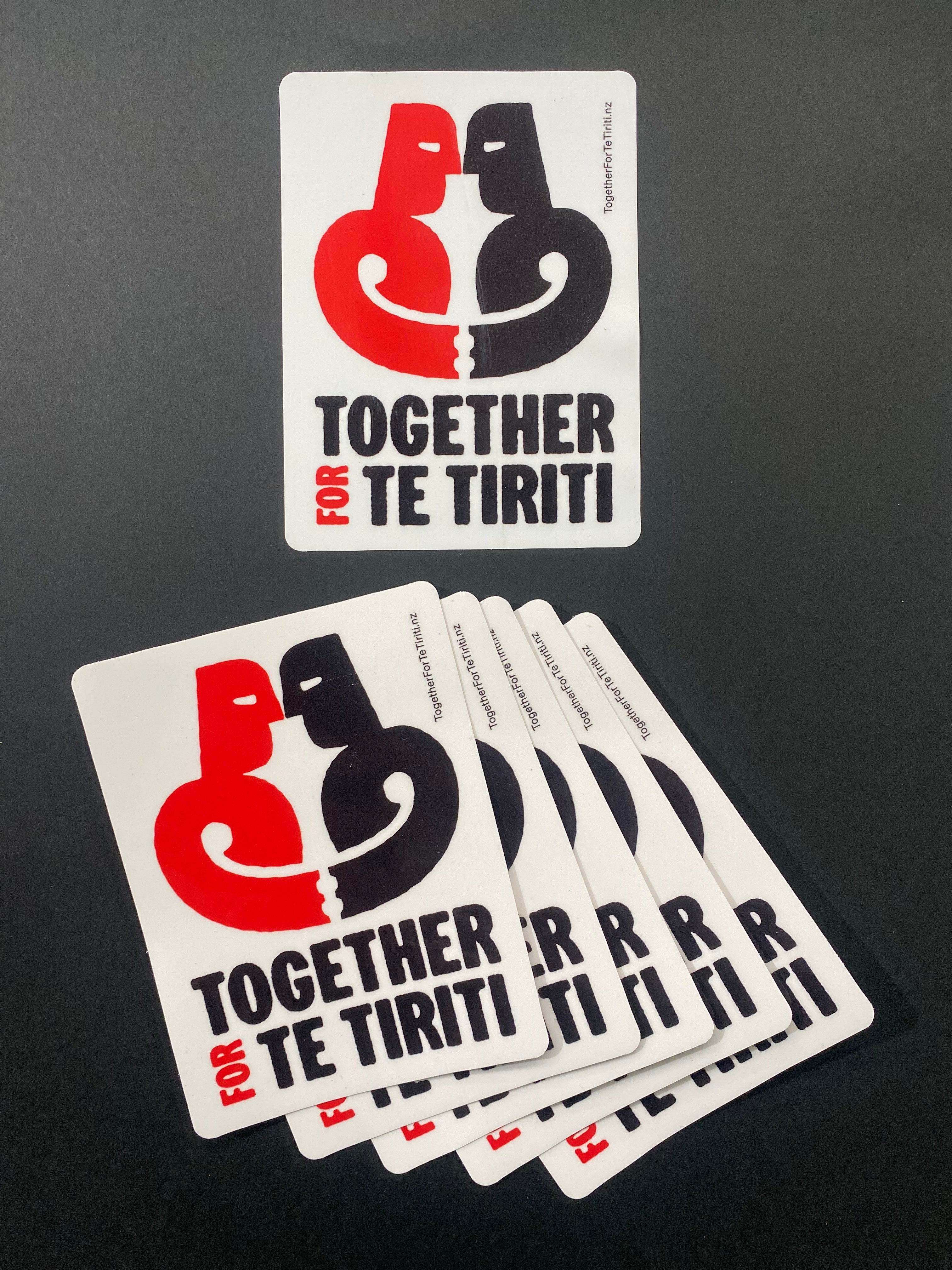 Stickers Together For Te Tiriti stickers-together-for-te-tiriti